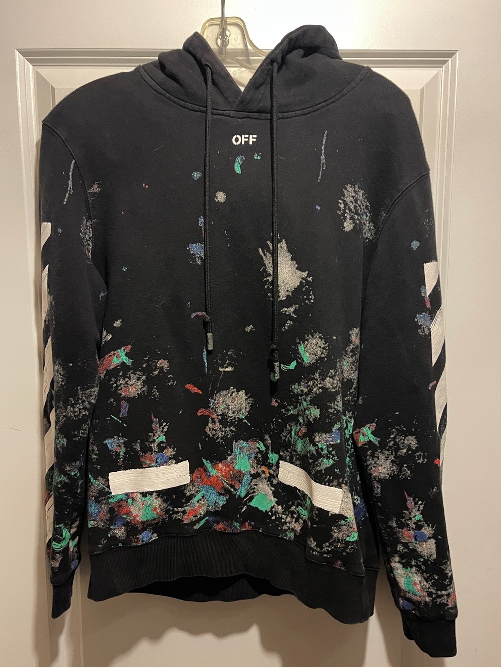 Off-White Galaxy brushed hoodie